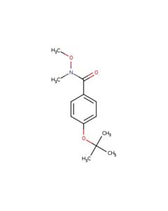 Astatech 4-TERT-BUTOXY-N-METHOXY-N-METHYLBENZAMIDE; 5G; Purity 95%; MDL-MFCD07370050